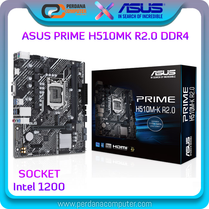 Motherboard ASUS PRIME H510MK R2.0 (1200)