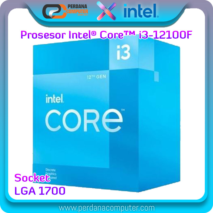 Prosesor Intel® Core™ i3-12100F LGA1700