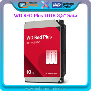 Hardisk WD RED Plus 10TB 3,5 inch Sata (NAS)
