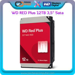 Hardisk WD RED Plus 12TB 3,5 inch Sata (NAS)