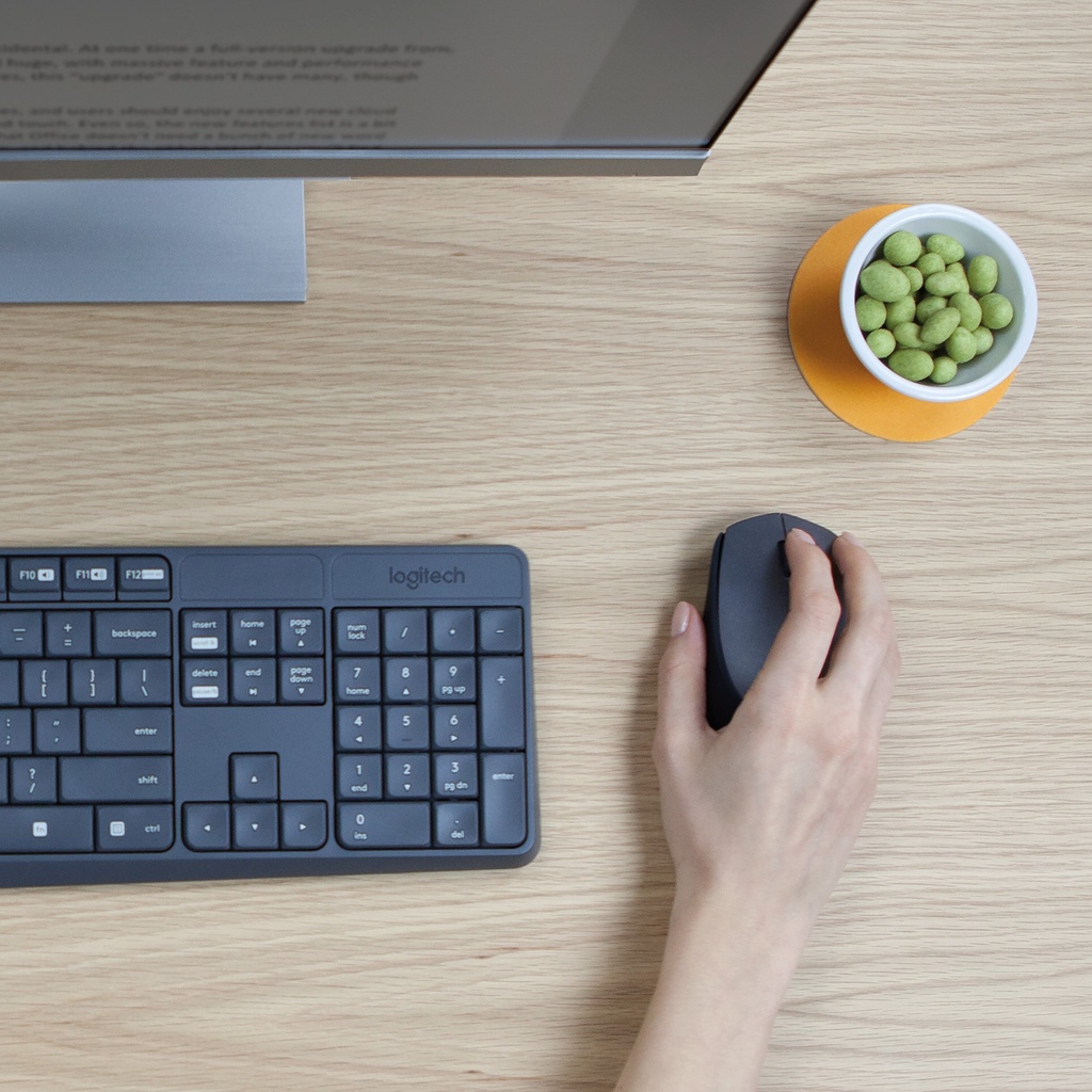 Keyboard+Mouse Logitech MK235 Wireless - Image 3