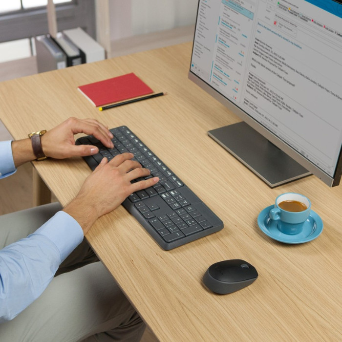 Keyboard+Mouse Logitech MK235 Wireless - Image 4