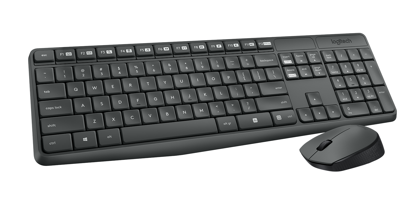 Keyboard+Mouse Logitech MK235 Wireless - Image 5